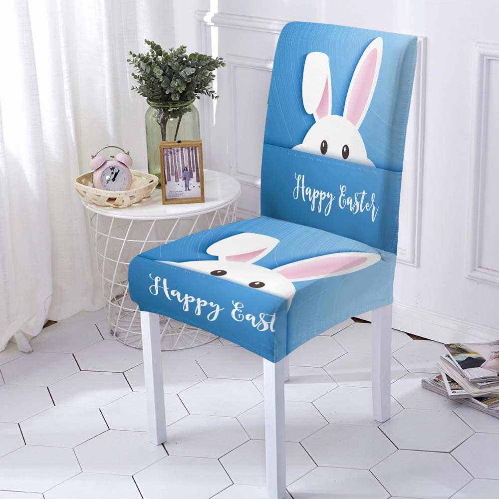 Wielkanocny pokrowiec na krzesło