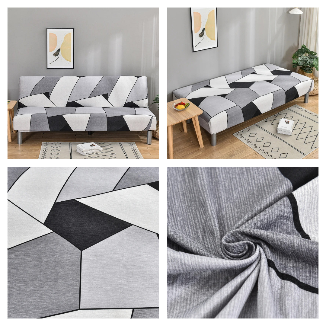 POKROWIEC NA WERSALKĘ - FINKĘ - BIAŁO SZARY