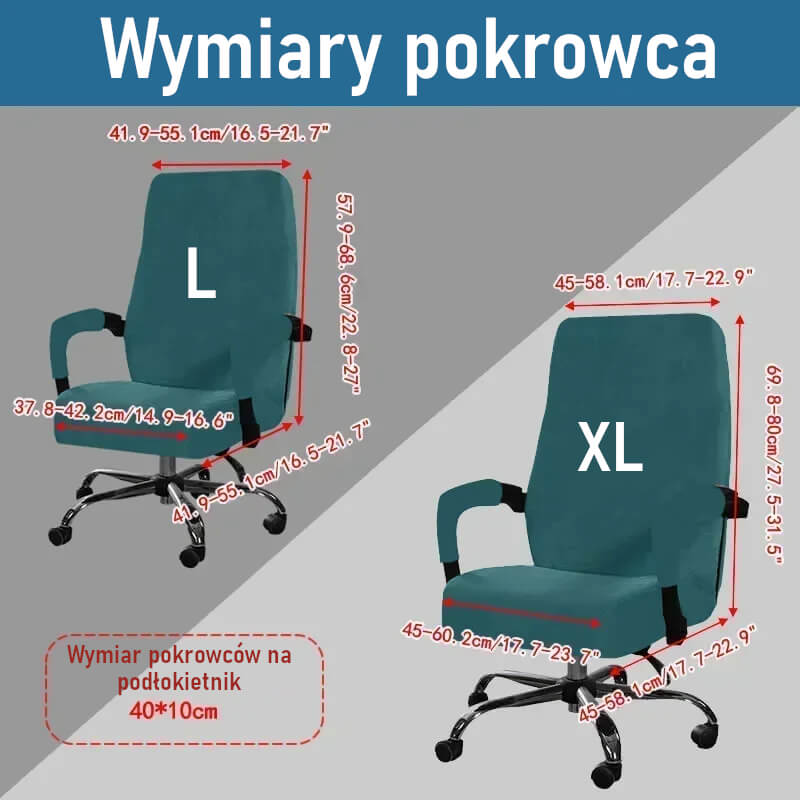 Jak zmierzyć fotel biurowy