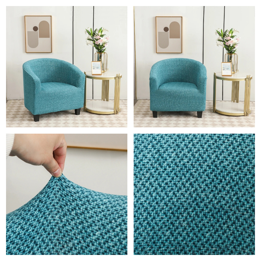 Pokrowiec na fotel klubowy detale