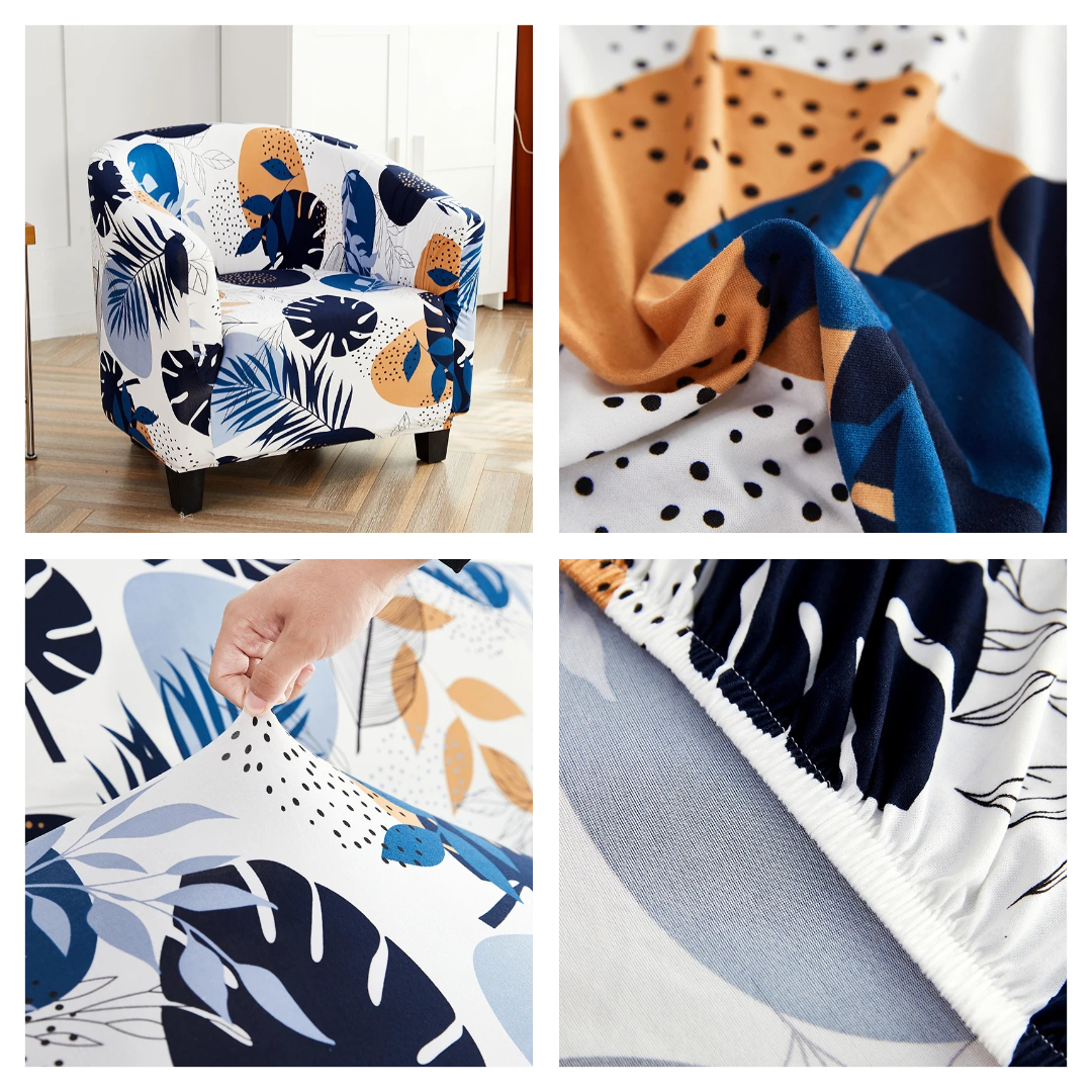 Pokrowiec na fotel klubowy detale