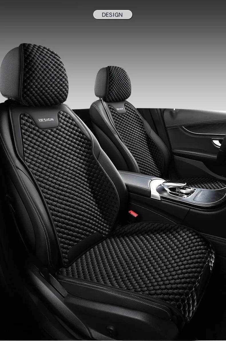 Pokrowiec na przedni fotel samochodu w kolorze czarnym