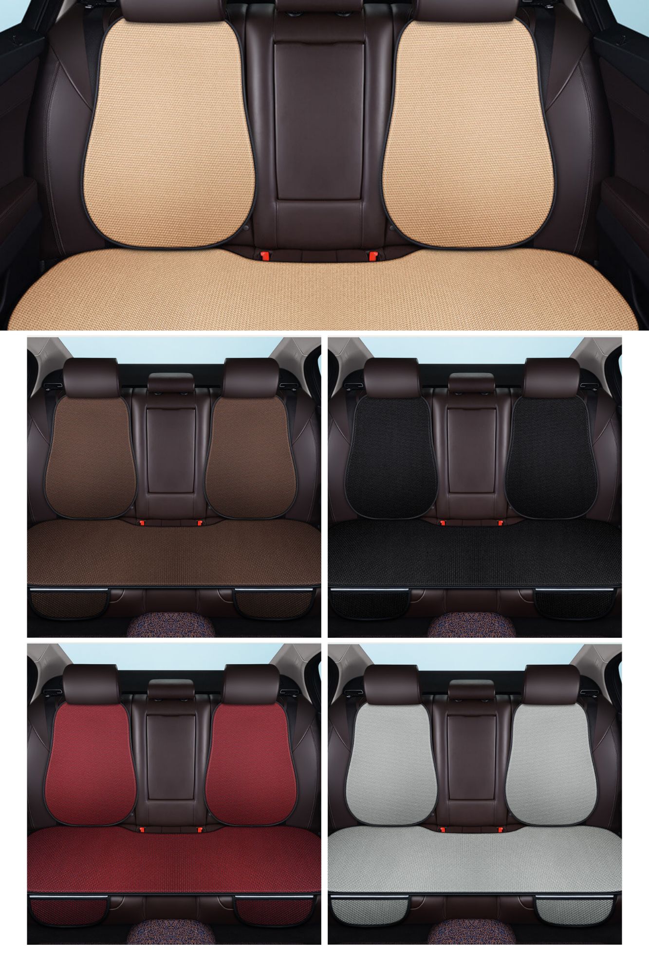 Pokrowiec na fotel samochodowy - detale z bliska