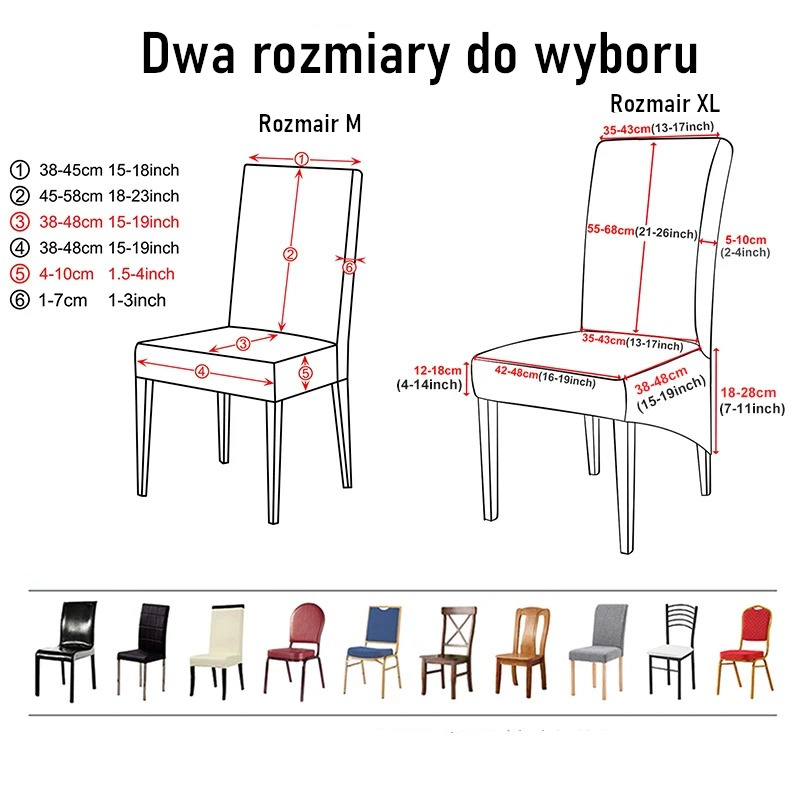 Jak mierzyc krzesło