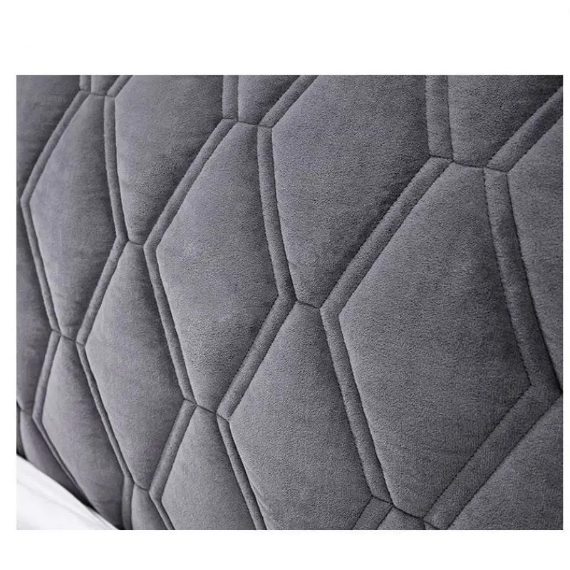 żakardowy pokrowiec na zagłówek łóżka