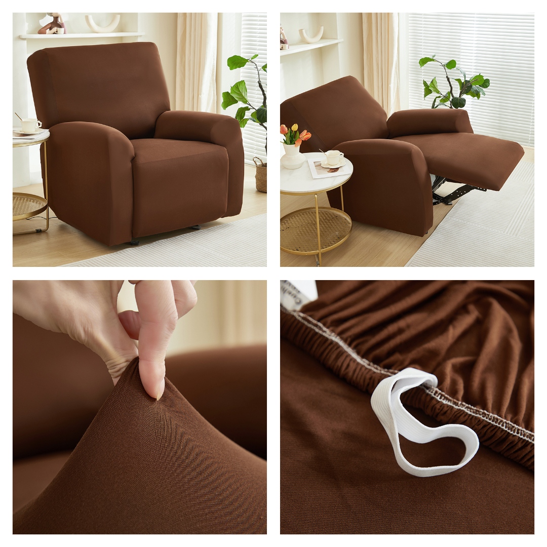 Pokrowiec na fotel rozkładany - materiał z bliska