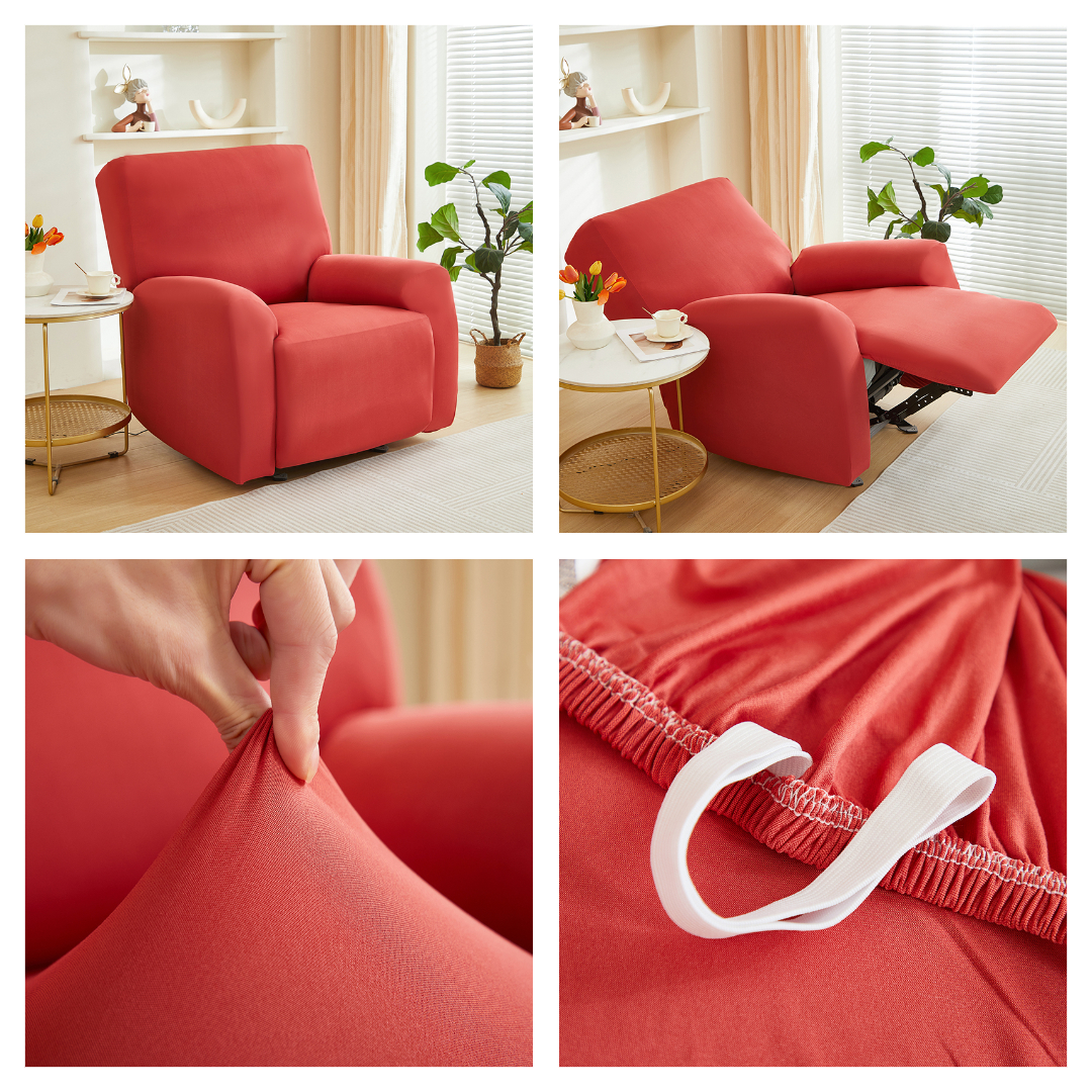 Pokrowiec na fotel rozkładany - materiał z bliska