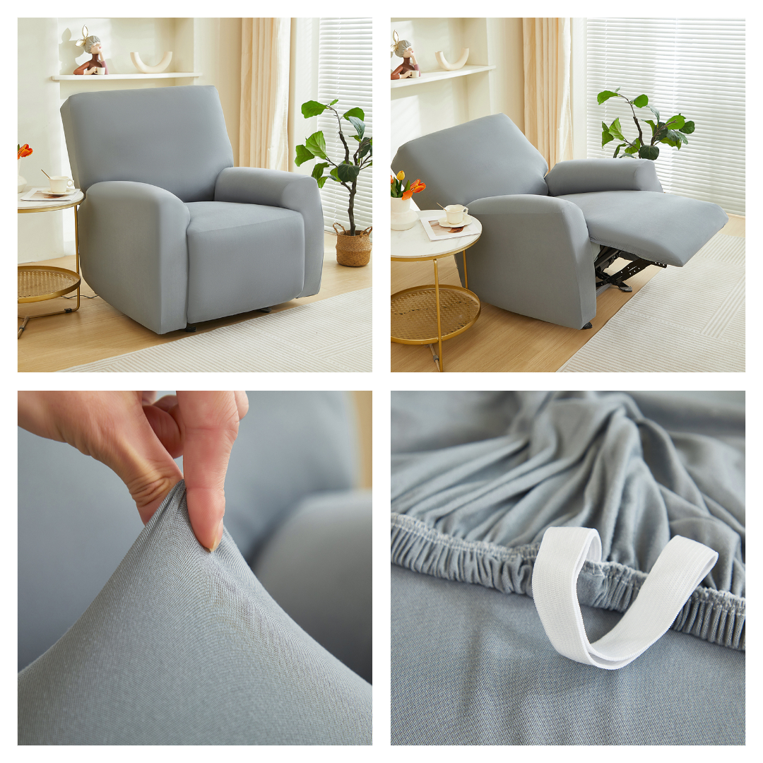 Pokrowiec na fotel rozkładany - materiał z bliska