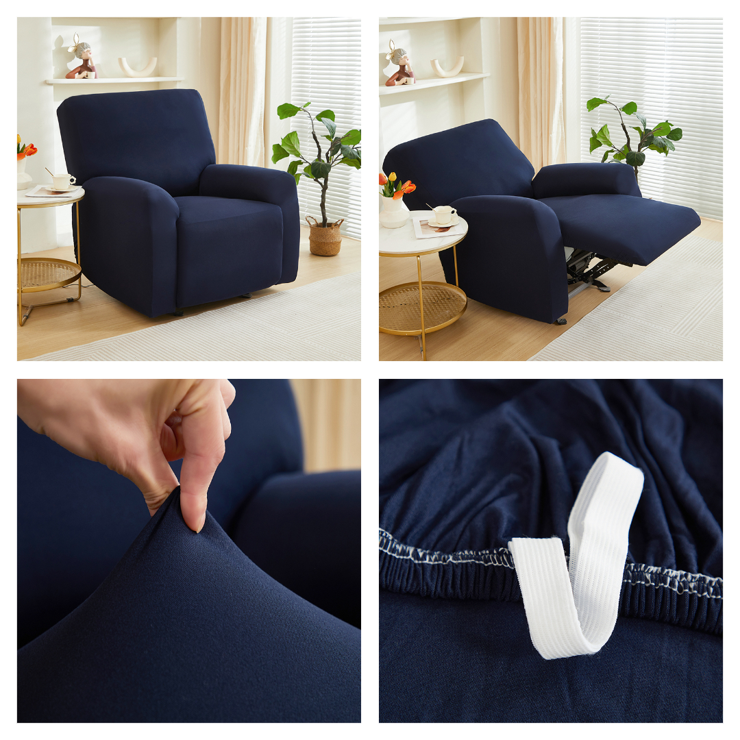 Pokrowiec na fotel rozkładany - materiał z bliska