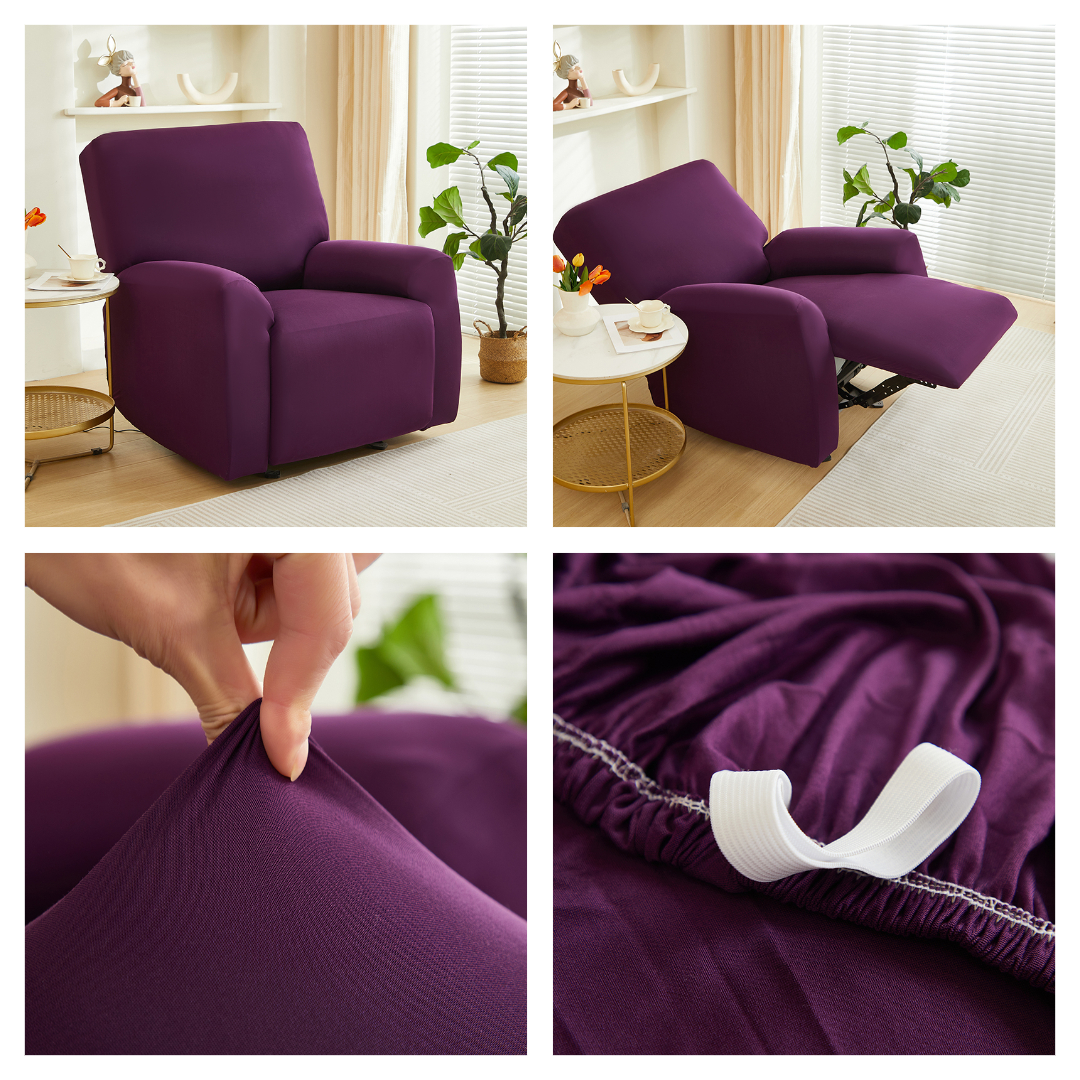 Pokrowiec na fotel rozkładany - materiał z bliska