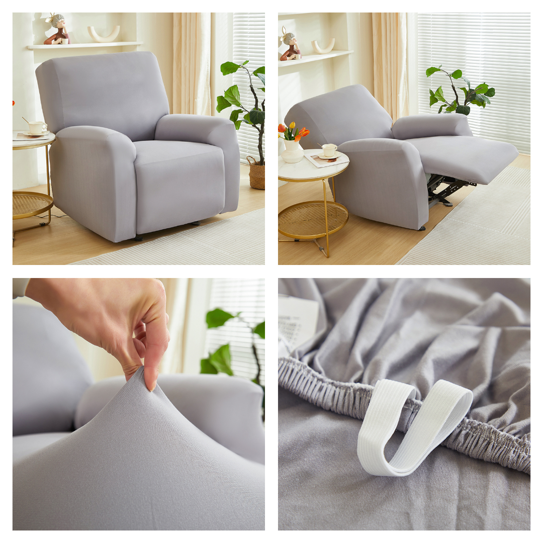 Pokrowiec na fotel rozkładany - materiał z bliska