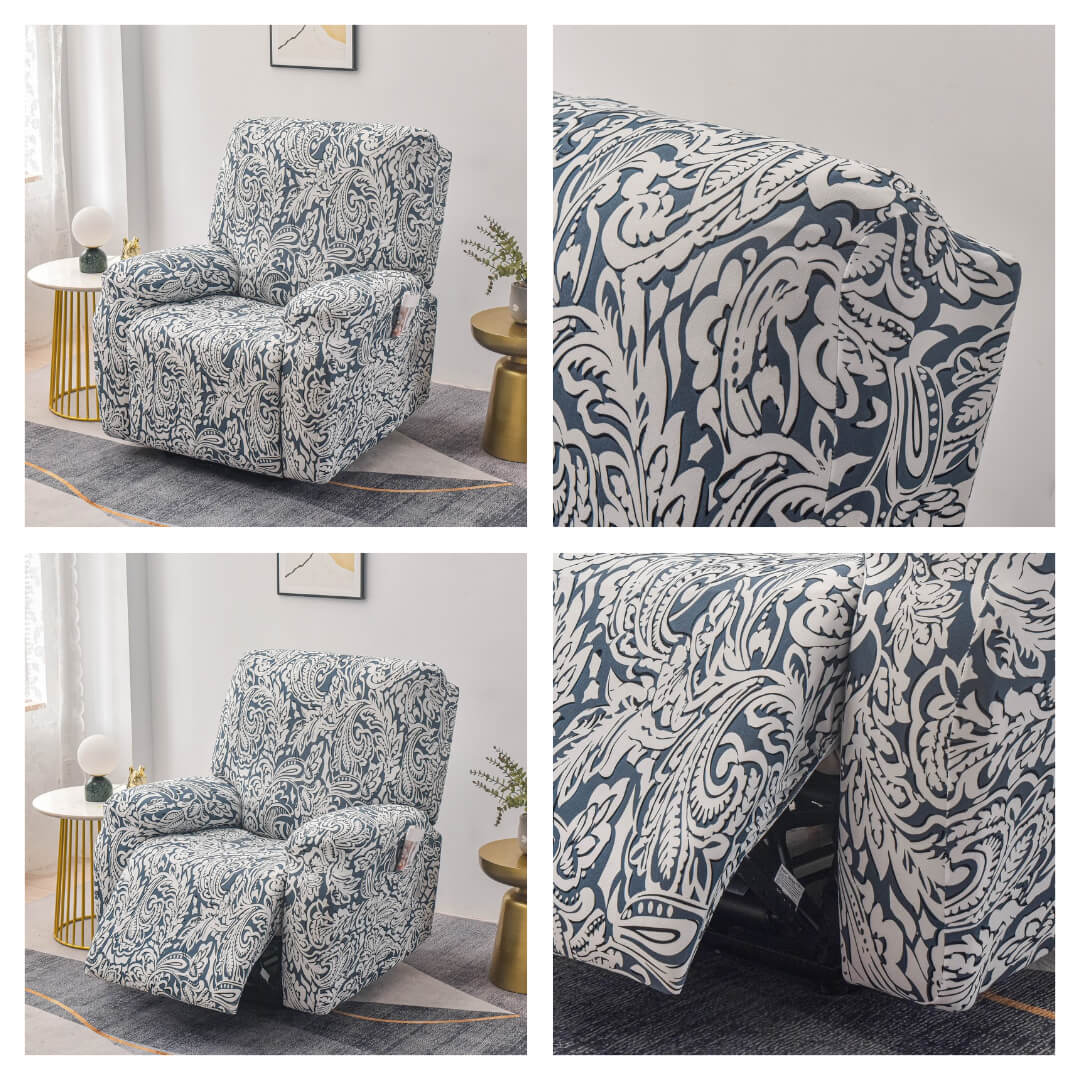 Pokrowiec na fotel rozkładany - materiał z bliska