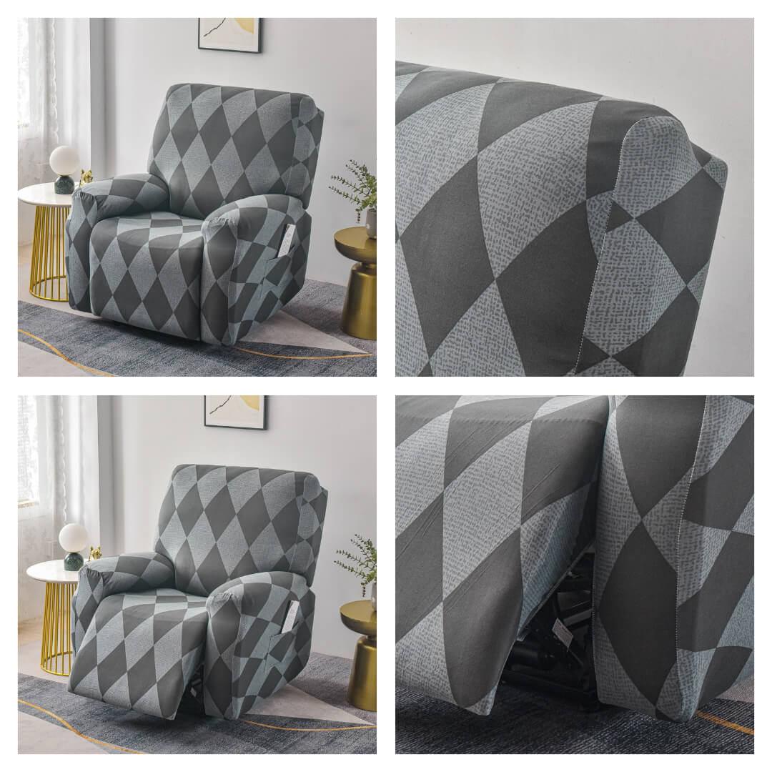 Pokrowiec na fotel rozkładany - materiał z bliska