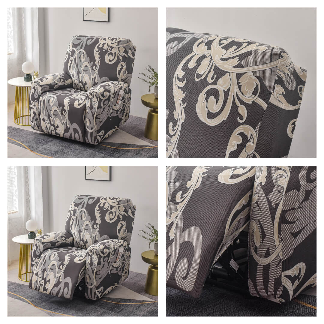 Pokrowiec na fotel rozkładany - materiał z bliska