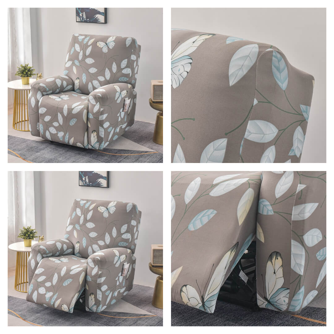 Pokrowiec na fotel rozkładany - materiał z bliska