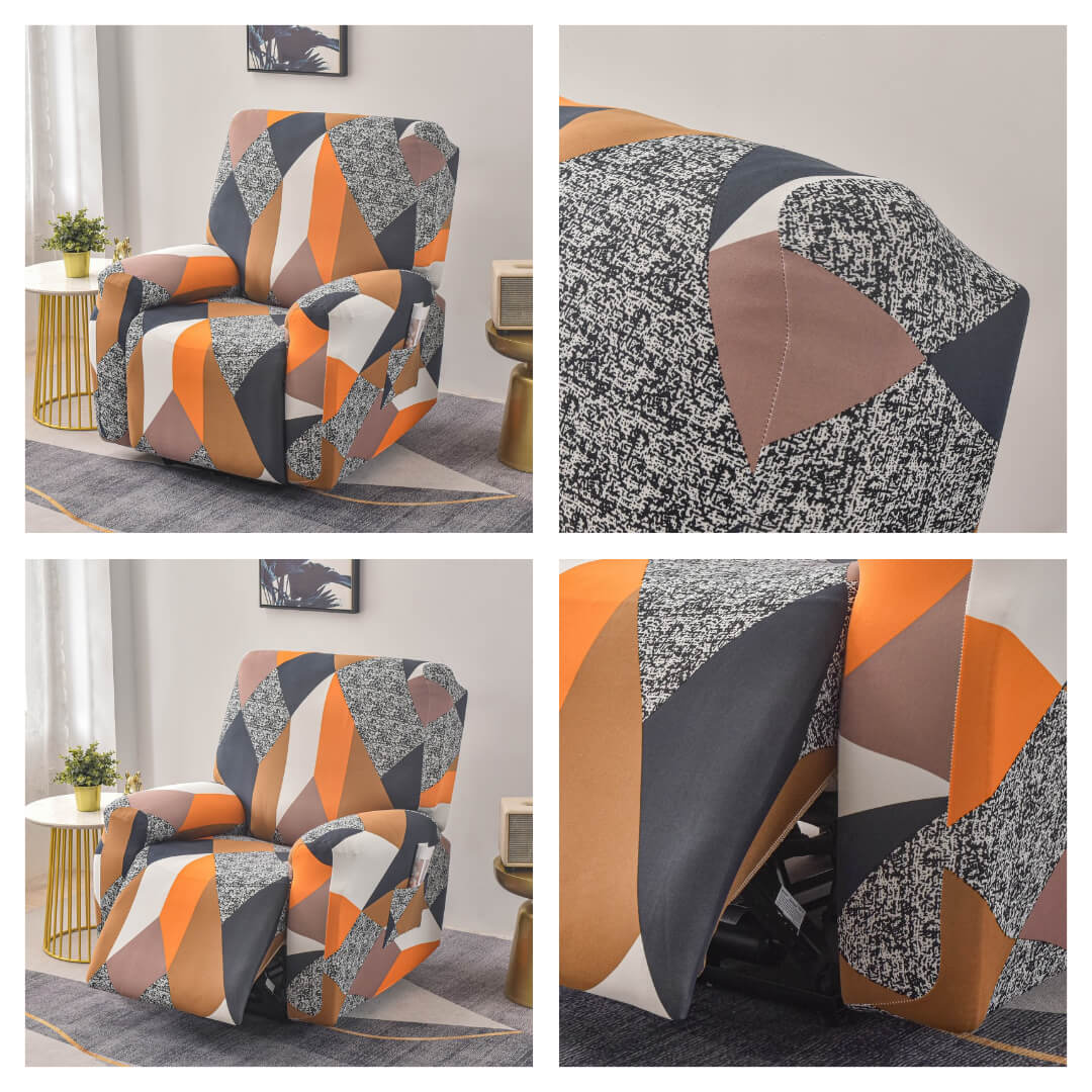 Pokrowiec na fotel rozkładany - materiał z bliska