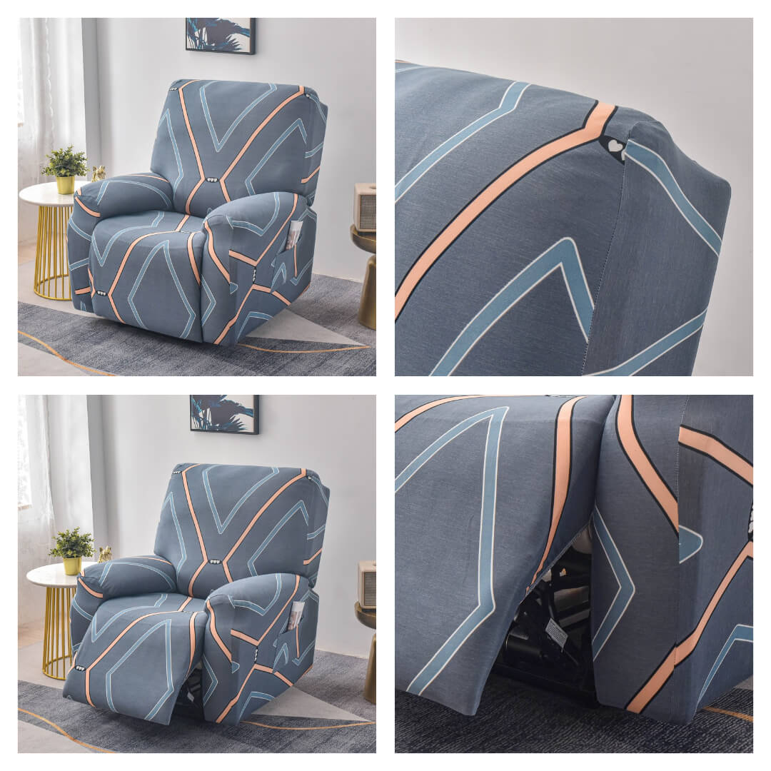 Pokrowiec na fotel rozkładany - materiał z bliska