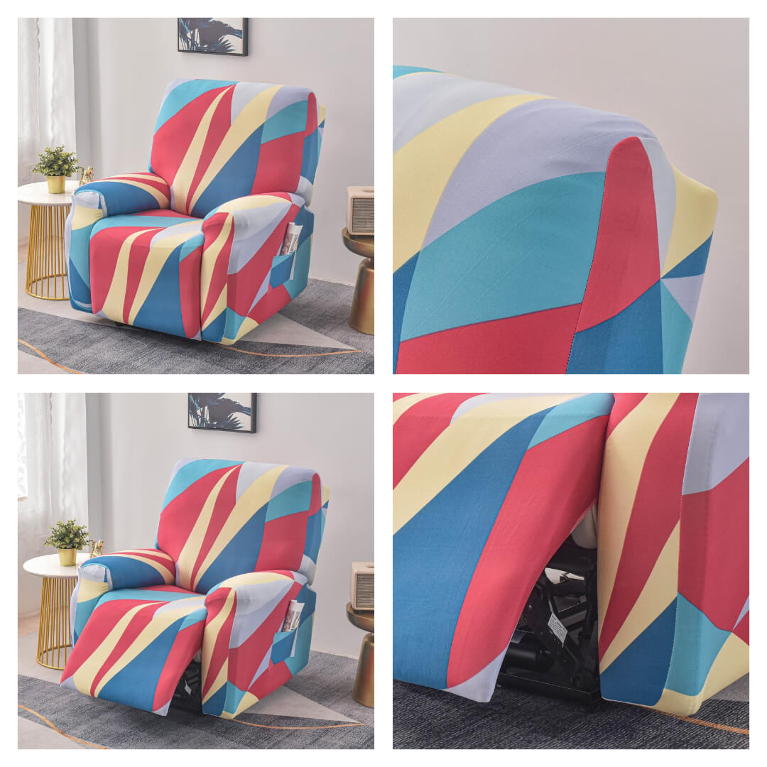 Pokrowiec na fotel rozkładany - materiał z bliska