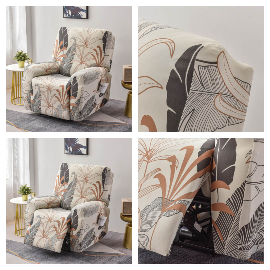 Pokrowiec na fotel rozkładany - materiał z bliska