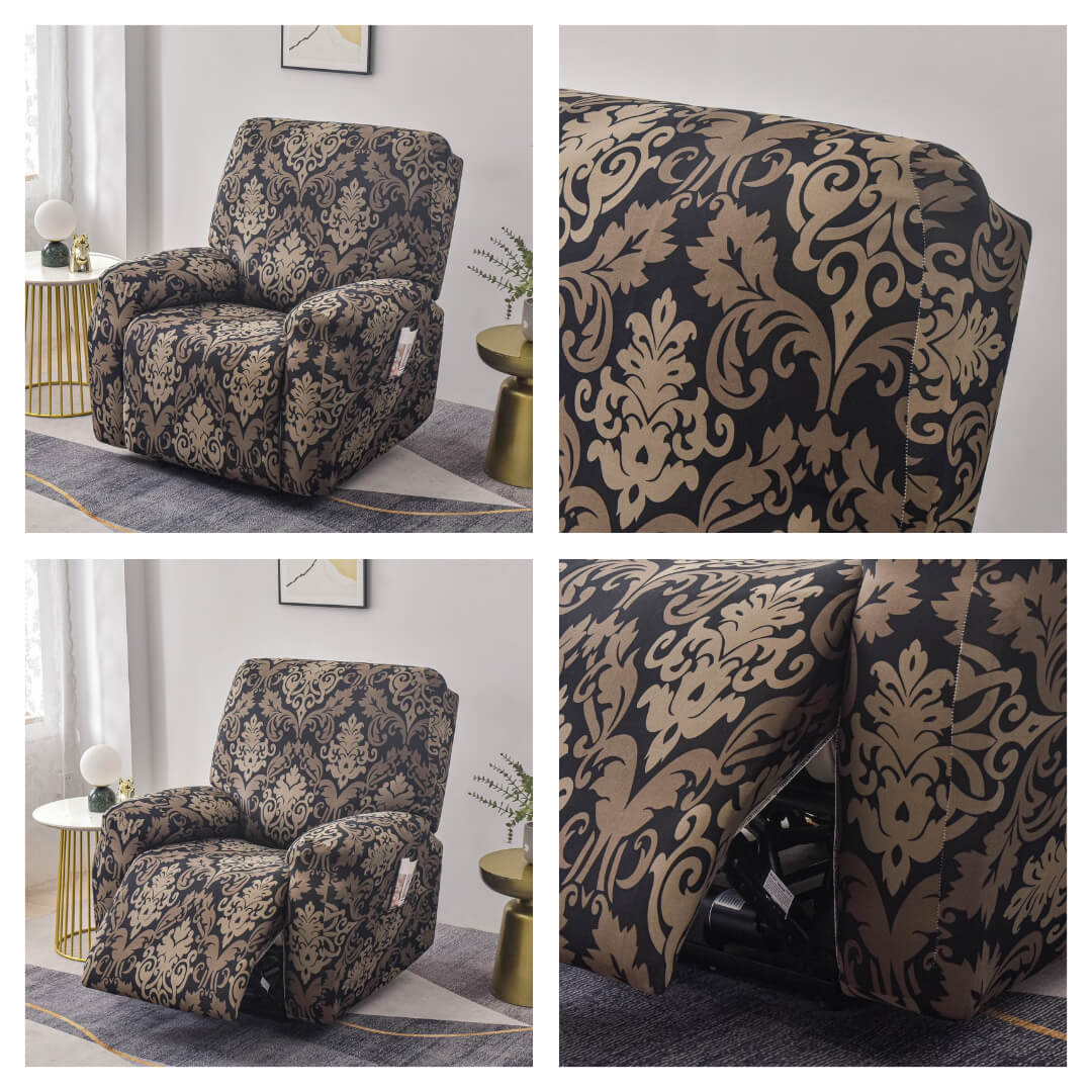 Pokrowiec na fotel rozkładany - materiał z bliska