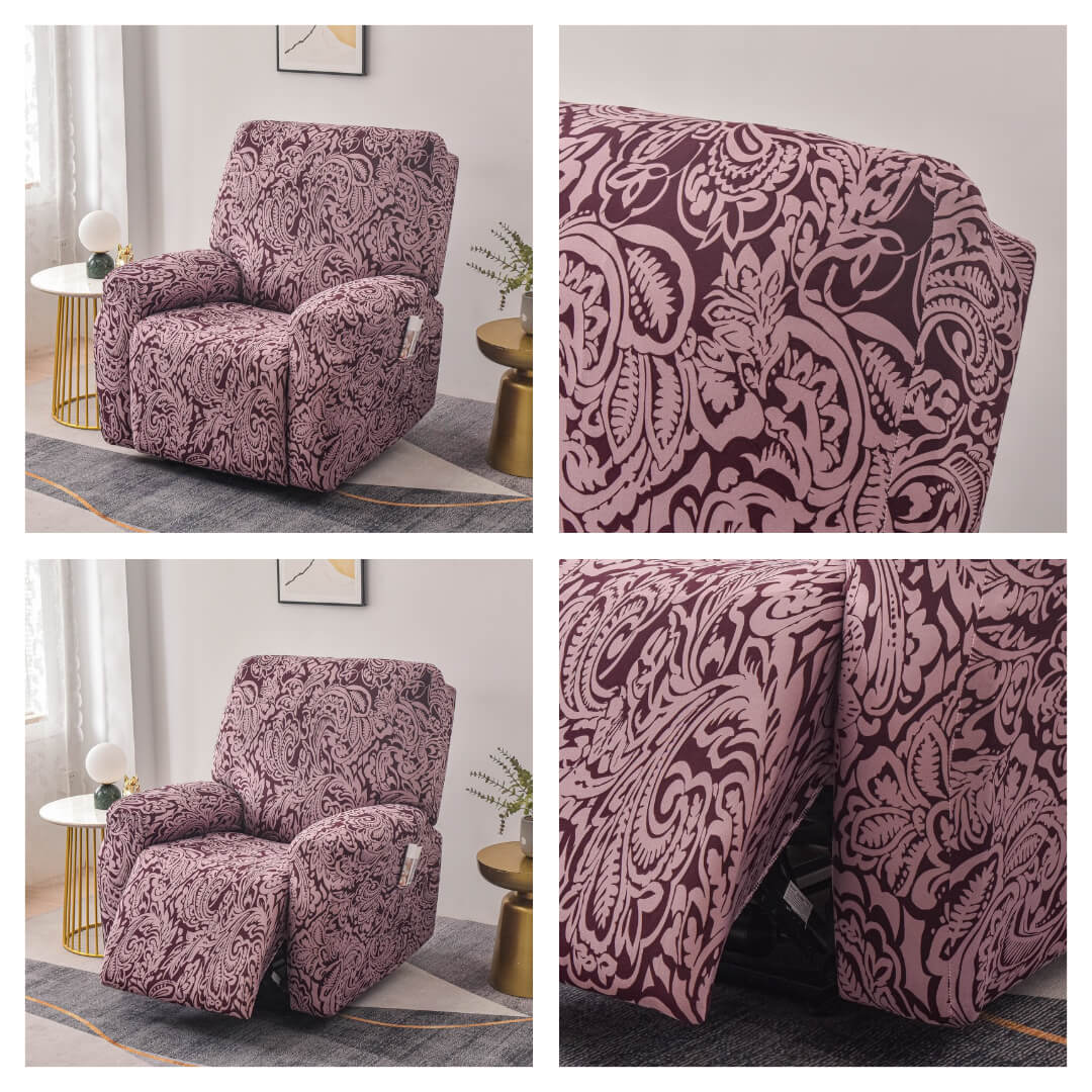 Pokrowiec na fotel rozkładany - materiał z bliska