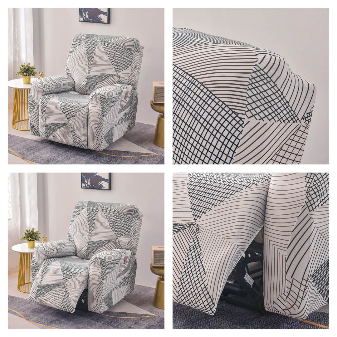 Pokrowiec na fotel rozkładany - materiał z bliska