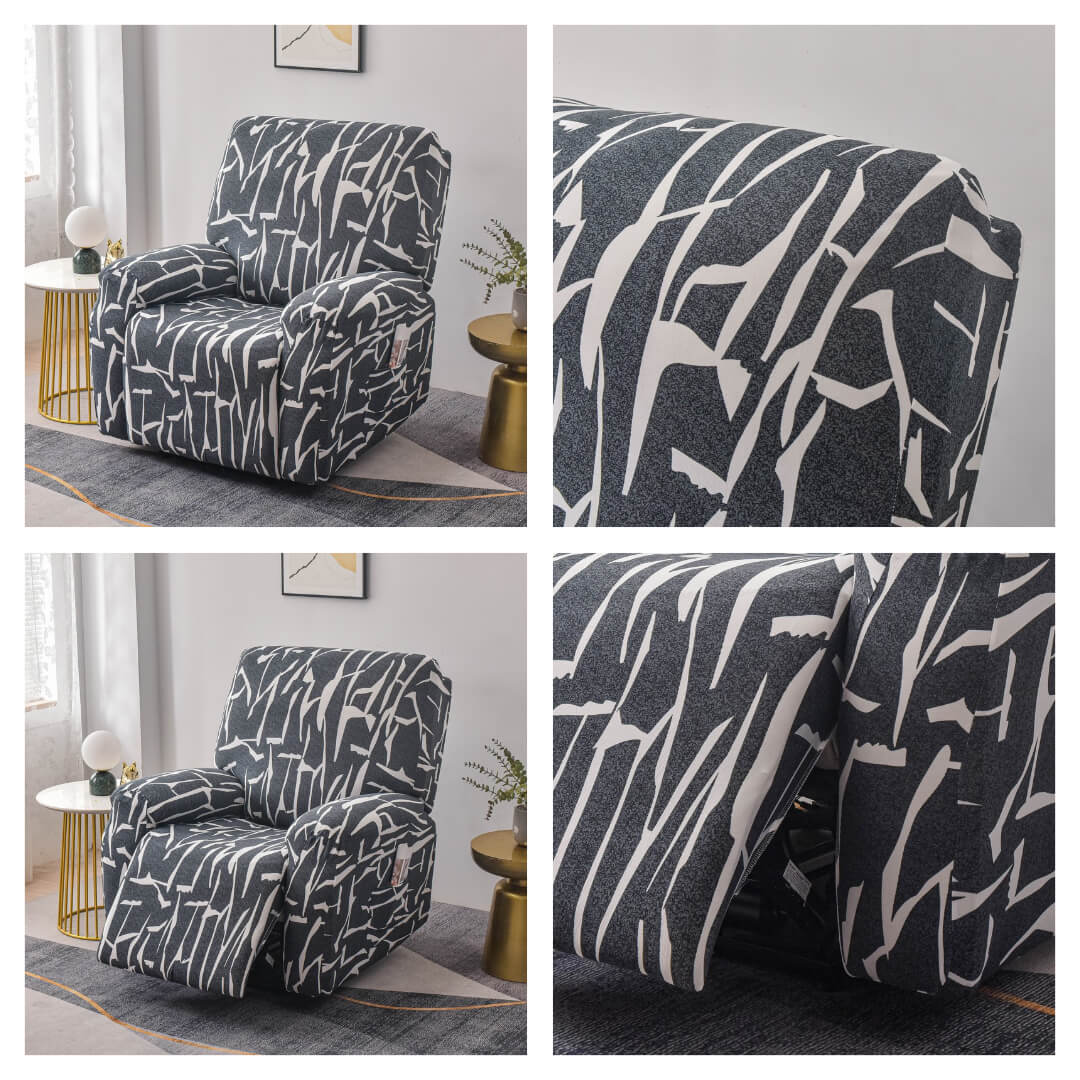 Pokrowiec na fotel rozkładany - materiał z bliska