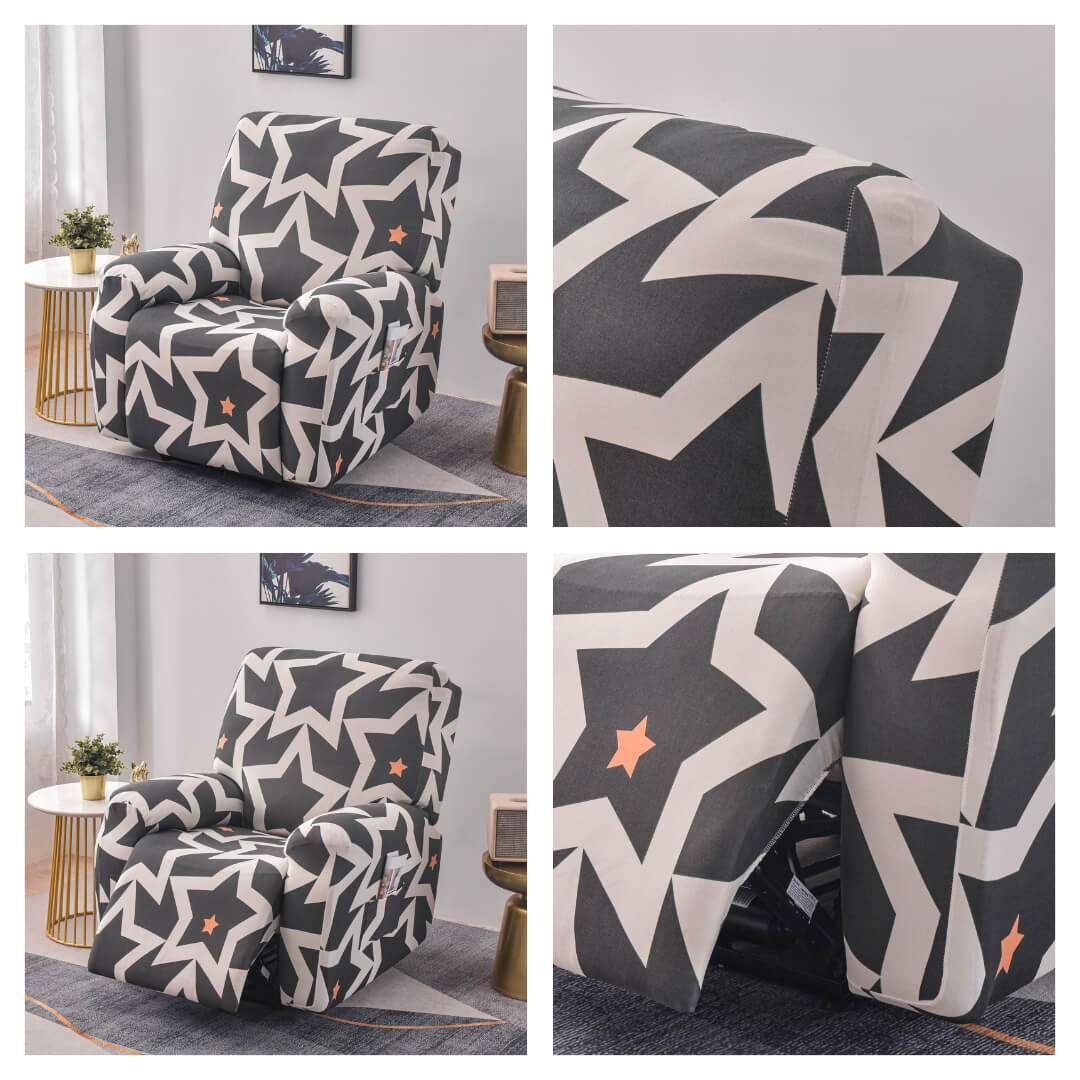 Pokrowiec na fotel rozkładany - materiał z bliska