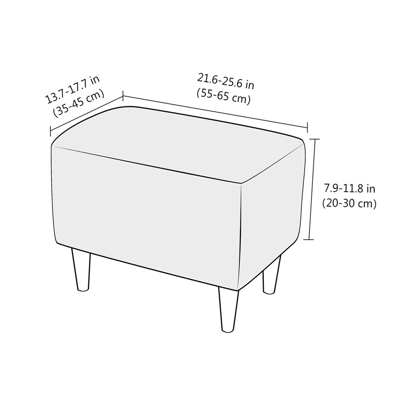Jak mierzyc podnóżek - pufę