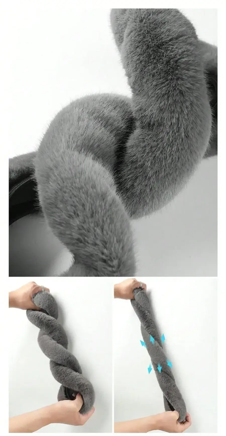 Elastyczny pokrowiec na kierownicę