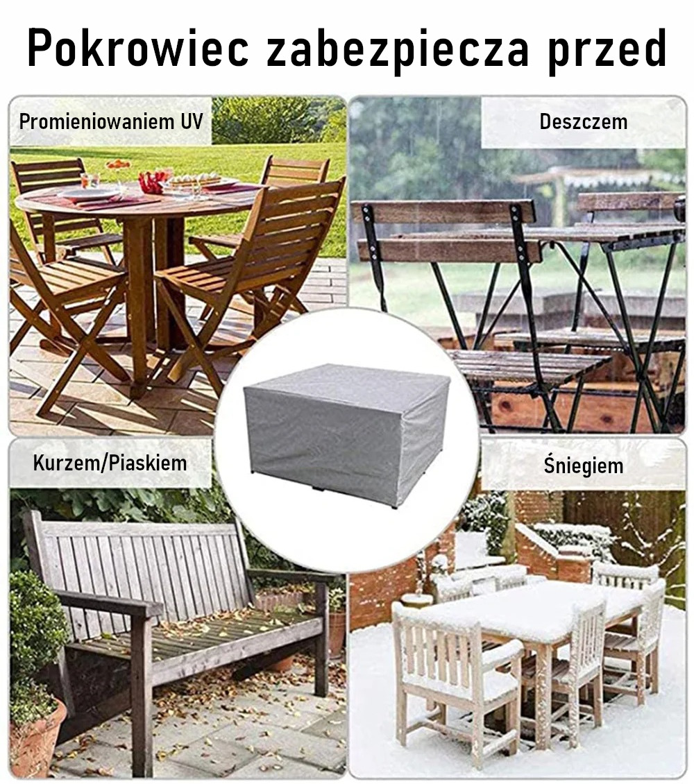 Zalety pokrowca na meble ogrodowe
